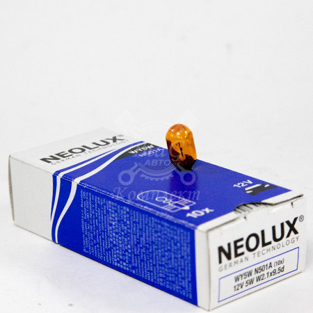 Лампа NEOLUX WY5W 12V 5W (N501A)