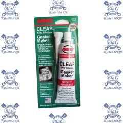 Герметик прокладка "ABRO" США 85г прозрачный AB-13