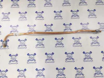 Трубка 1-цил. компрессора медная Ф12 / 7406-3509290