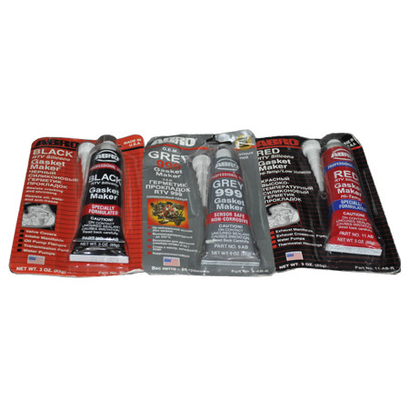 Герметик силиконовый для прокладок серый ABRO OEM (ориг. США) 85г.