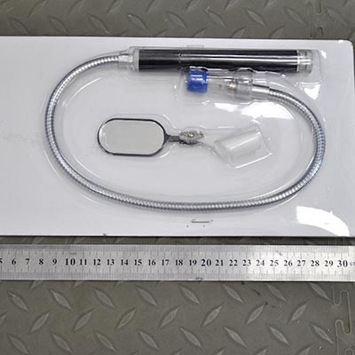 Удлинитель гибкий с зеркалом, магнитом и лампой