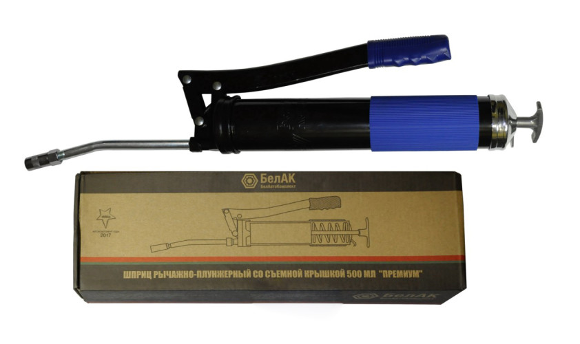 Шприц рычажно-плунжерный 1000мл. ПРЕМИУМ "БелАК" (90527)