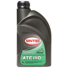 Масло д/автомат. трансмиссии SINTEC ATF DEXRON III, 1л.