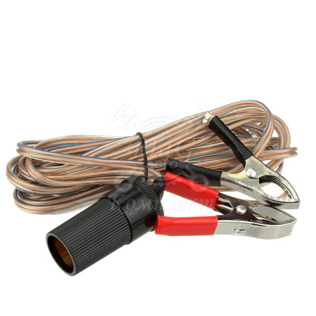 Удлинитель автоприкуривателя от аккумулятора 5м / 16-0217