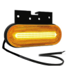 Фонарь габаритный 154-00-1 желтый, универсальный с неоновым маркерным светом с кронштейном (ТАС)