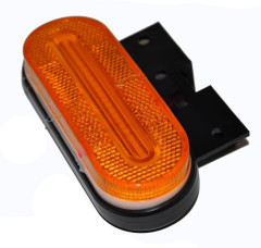 Фонарь габаритный 154-00-1 желтый, универсальный с неоновым маркерным светом с кронштейном (ТАС)