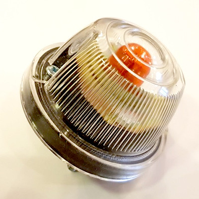 Повторитель поворота УП-102-00-1 УАЗ, ГАЗ, МАЗ, универсальный с пыльником, прозр. рассеив. б/л (ТАС)