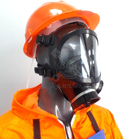 Лицевая часть для противогаза БРИЗ 4301 (ППМ-88) черная