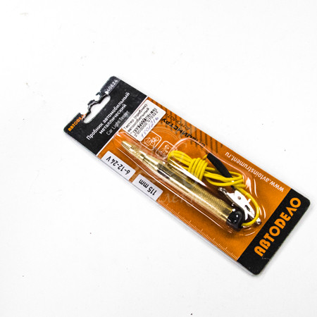 Тестер (пробник) автомобильный "игла" 110мм 6-24В (12079)