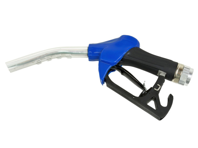 Пистолет заправочный с отсекателем 25мм. с поворотной муфтой (синий)