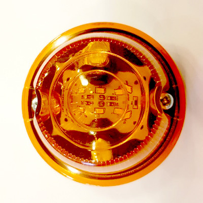 Повторитель поворота УП-102-6LED-12V, универсальный с пыльником, 12В (ТАС)