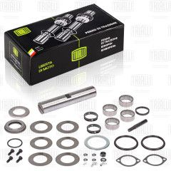 Ремкомплект поворотного кулака для а/м КамАЗ 53205 ЕВРО (кмпл. 1 шкворень c подшип.) (SH 0721)