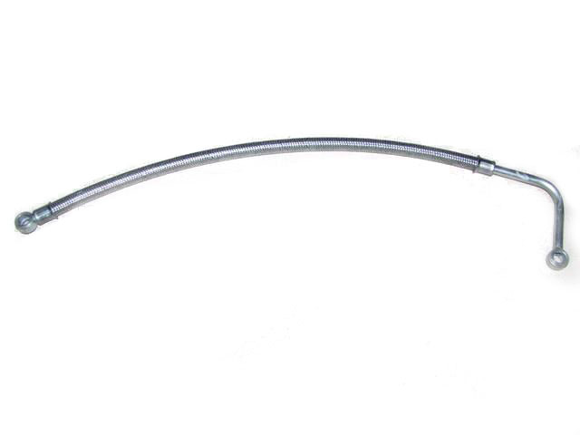 Трубка подвода масла к ТКР соеденит. (в оплетке) длинная 740.21-1118310