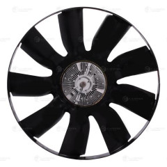 Муфта вязкост. для а/м КАМАЗ 6520 с дв.740.50; 740-51 (07-); (с крыльч.) d 704мм; 9 лопастей (LVC 0704)