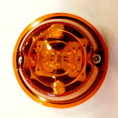 Повторитель поворота УП-102-6LED-24V МАЗ, универсальный с пыльником, 24В (ТАС)