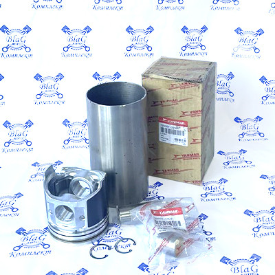 Гильза, поршень, кольца, палец, втулка (к-т) 0,25мм Yanmar, Komatsu 4TNV106,4TNV106T / 723907-22900