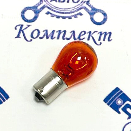 Лампа накаливания жёлтая 24V PY21W BAU15S /1007109