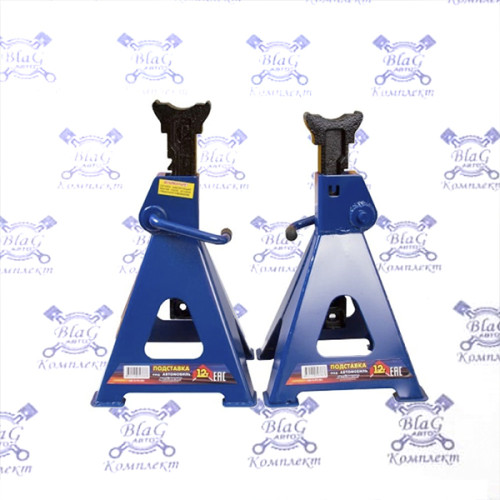Подставка опорная под автомобиль 12 т. (MIN - 505 мм, MAX - 770 мм) к-т 2шт / АМ-13-РО-004