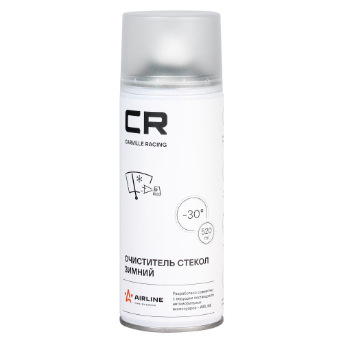 Очиститель стекол CR зимний, аэрозоль, 520 ml (W0075522)