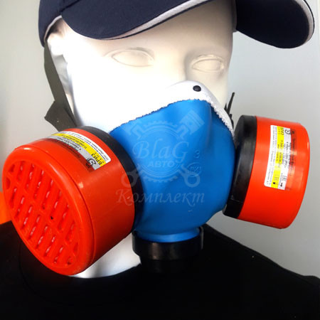 Респиратор БРИЗ 3201 (2 сменных фильтра A1B1E1K1P1D в комплекте)