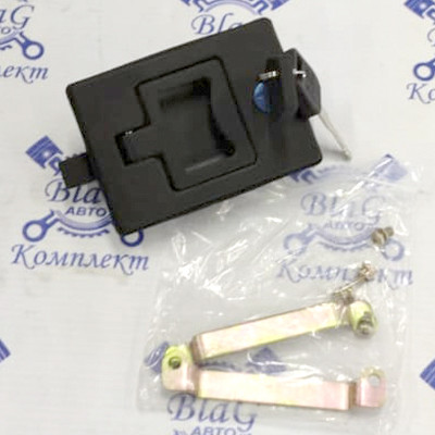 Замок капота с ручкой 802101245 (105х75мм) д/я LW300F