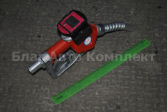 Пистолет заправочный с электронным счетчиком 25мм. (с отсекателем)