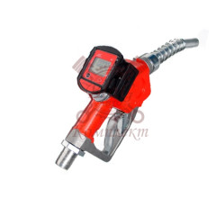 Пистолет заправочный с электронным счетчиком 25мм. (с отсекателем)